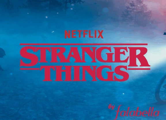 Producción campaña Stranger Things Falabella